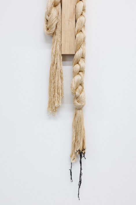 Frances Trombly, Silent Potential I, 2025, Cotton, maple