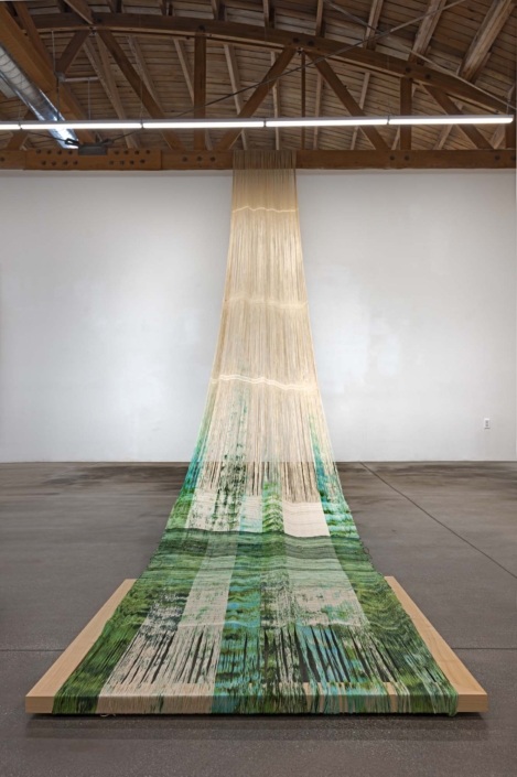 Installation view, Frances Trombly: What Holds at Shoshana Wayne Gallery, LA